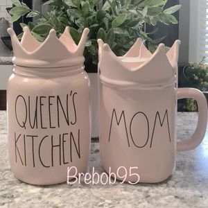 Rae Dunn Pink Queen’s Kitchen Set - RARE